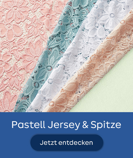 Pastell Jersey & Spitze