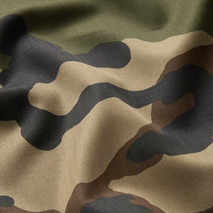 Hosenstoff Camouflage Khaki